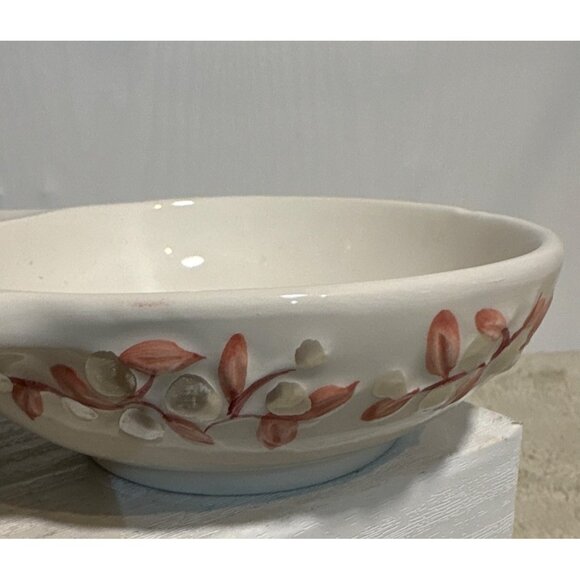 Avon Snowlady Candy Dish 2003 Presidents Club Collection Holiday Snowman Ceramic - Picture 8 of 12